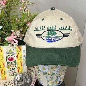 Genuine Quality Tan Green Bastrop Area Cruisers Vintage Car Baseball Hat